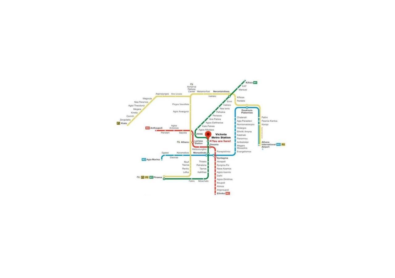 Spacious Central Flat☆3Min To Metro☆Ac|Netflix|Pc 雅典 外观 照片
